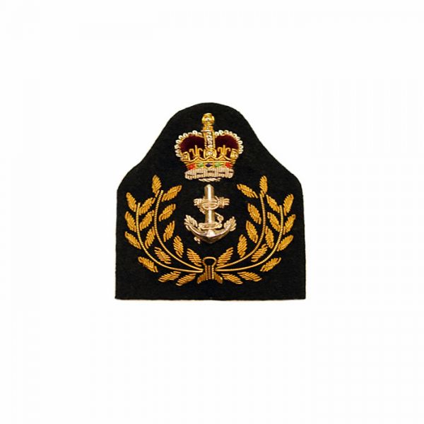 Royal Navy Warrant Officers Cap Badge - Unissued