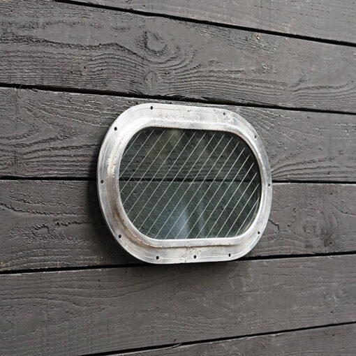 Reclaimed Aluminium Oval Door Porthole