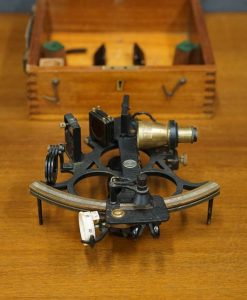 WW2 H Hughes & Son Ltd 3 Ring Sextant