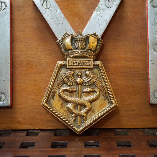 HMS Despatch Wardroom Badge 1922