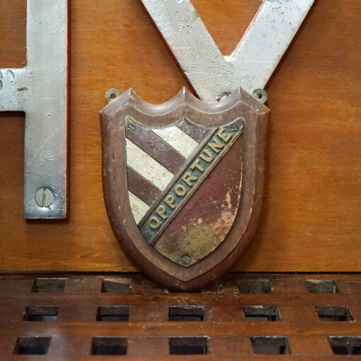 HMS Opportune Wardroom Badge 1916