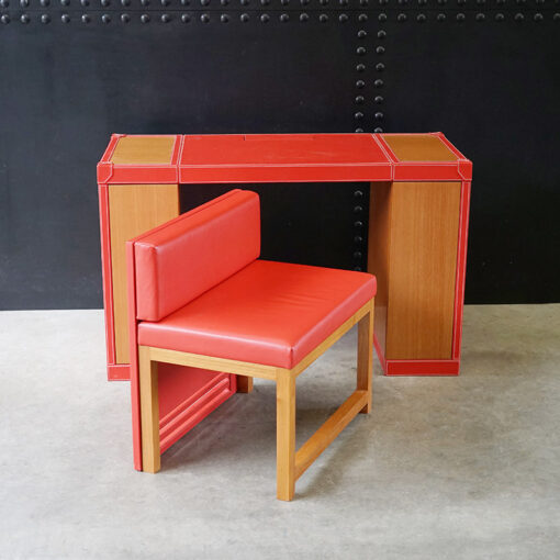 Contemporary Luxury Superyacht Desk - Red